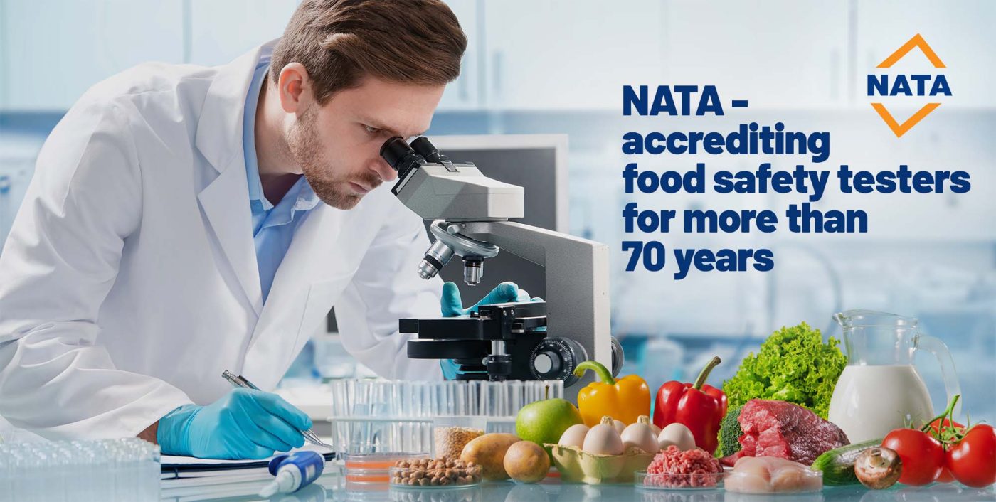 NATA – Delivering safety and confidence in the food Australian’s eat everyday 