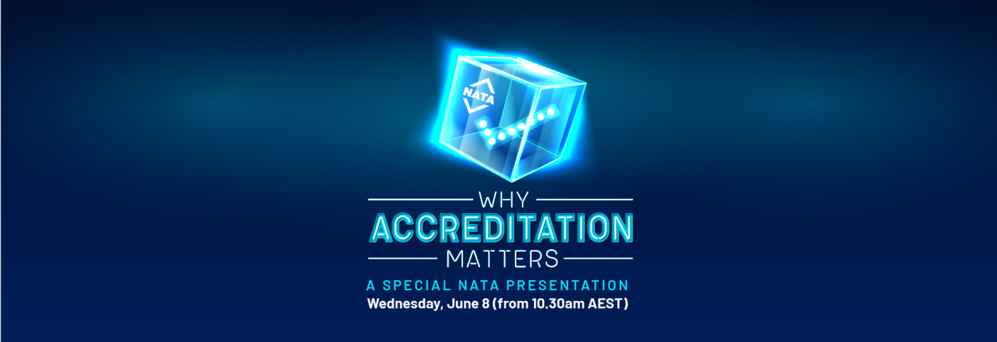 Why Accreditation Matters – A major NATA event