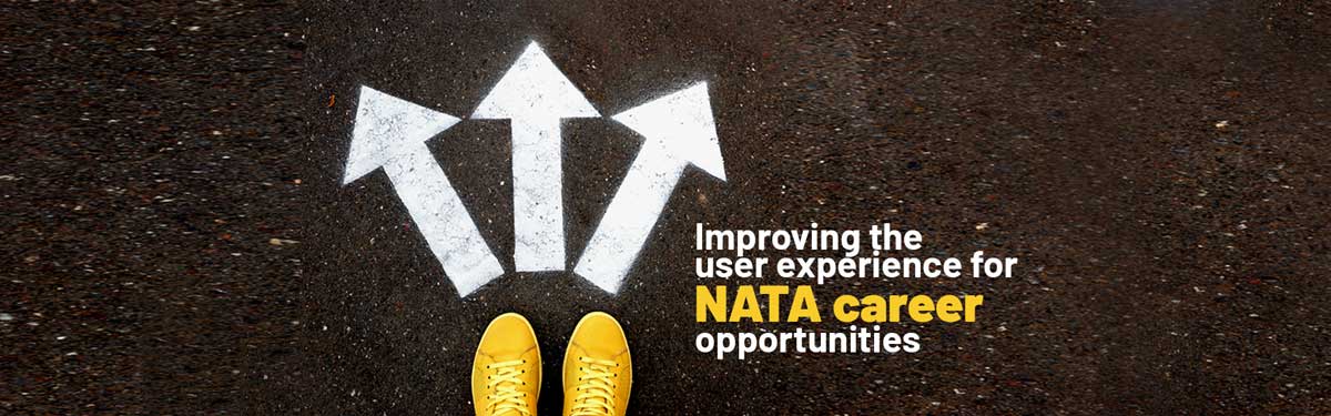 Improving the user experience for NATA career opportunities 