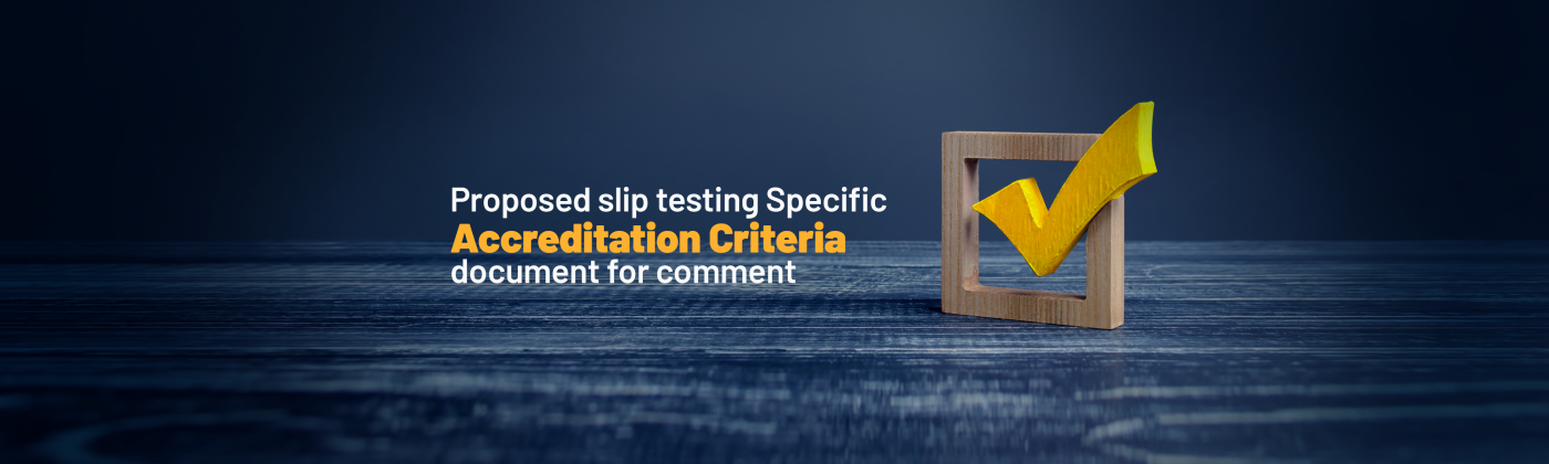 Proposed Slip testing document for Comment