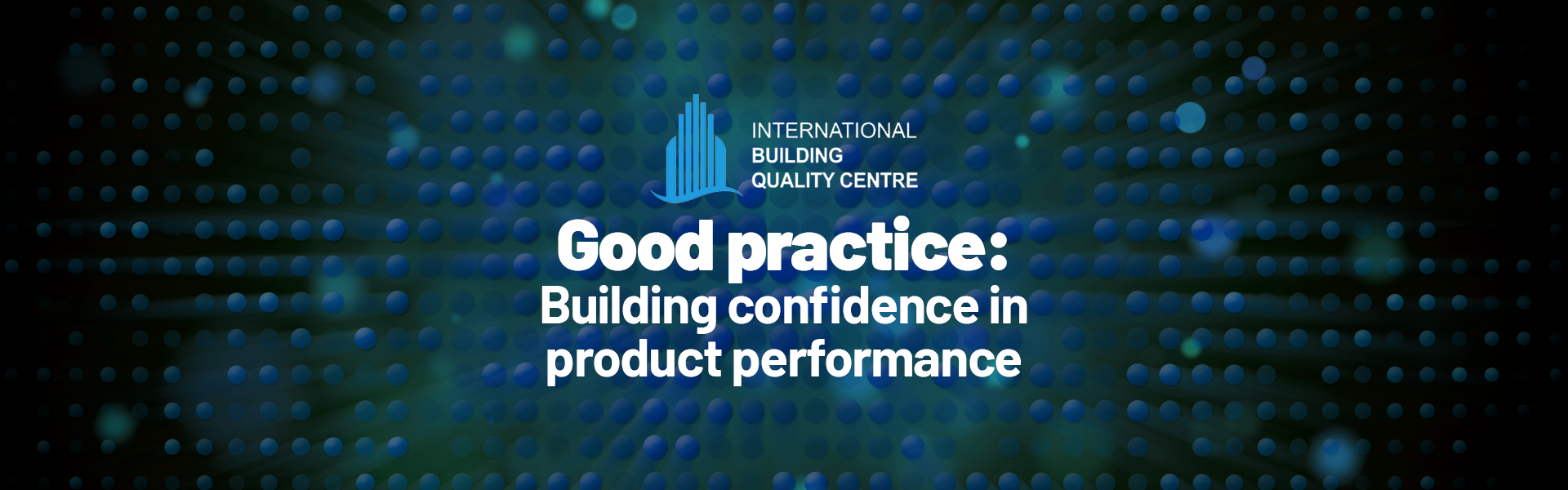 Building Product Performance - Good Practice Regulatory Framework - NATA