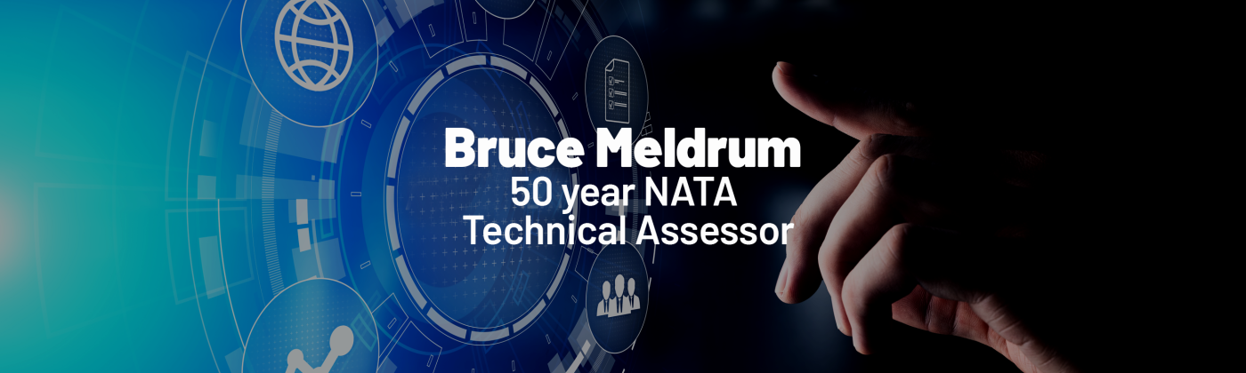 Bruce Meldrum – 50 year NATA Technical Assessor