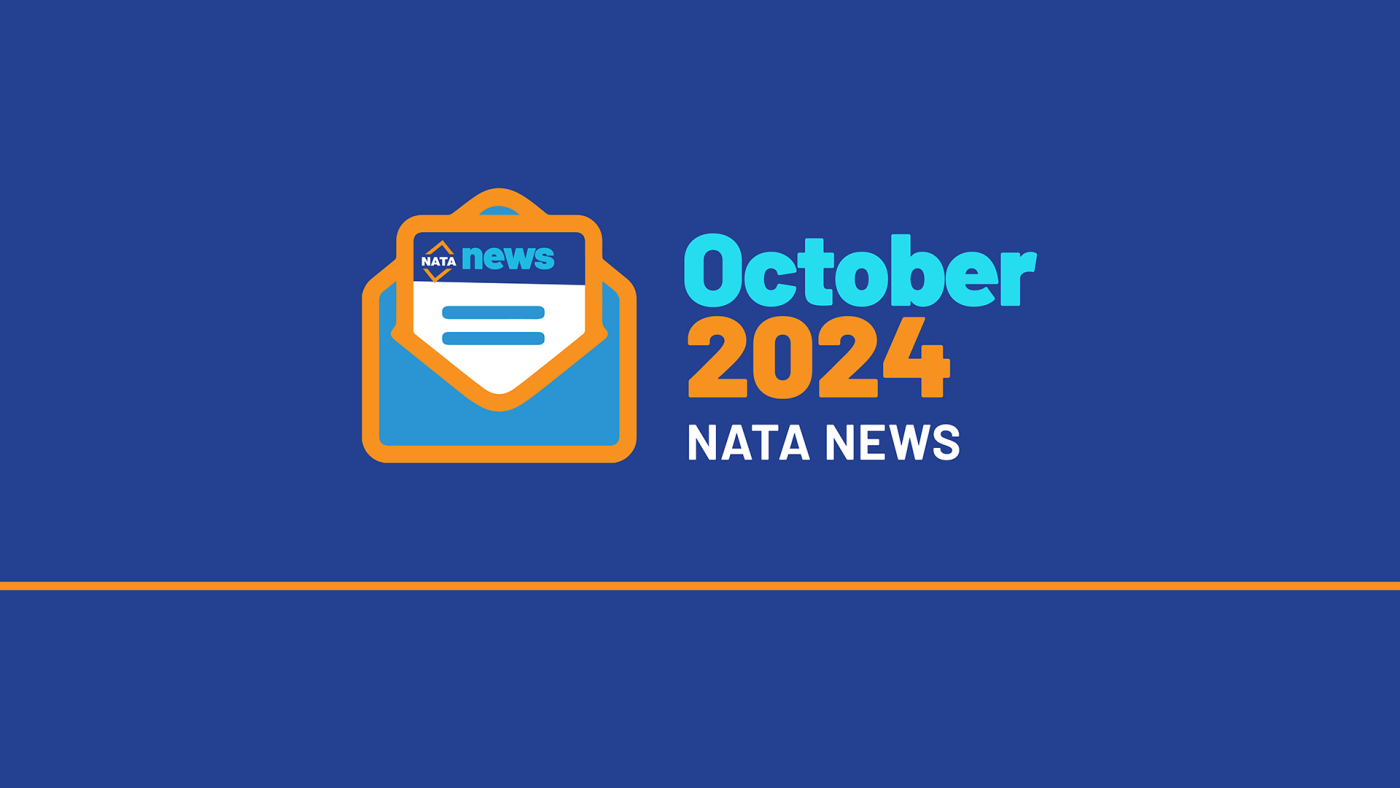 NATA News October Edition slider image