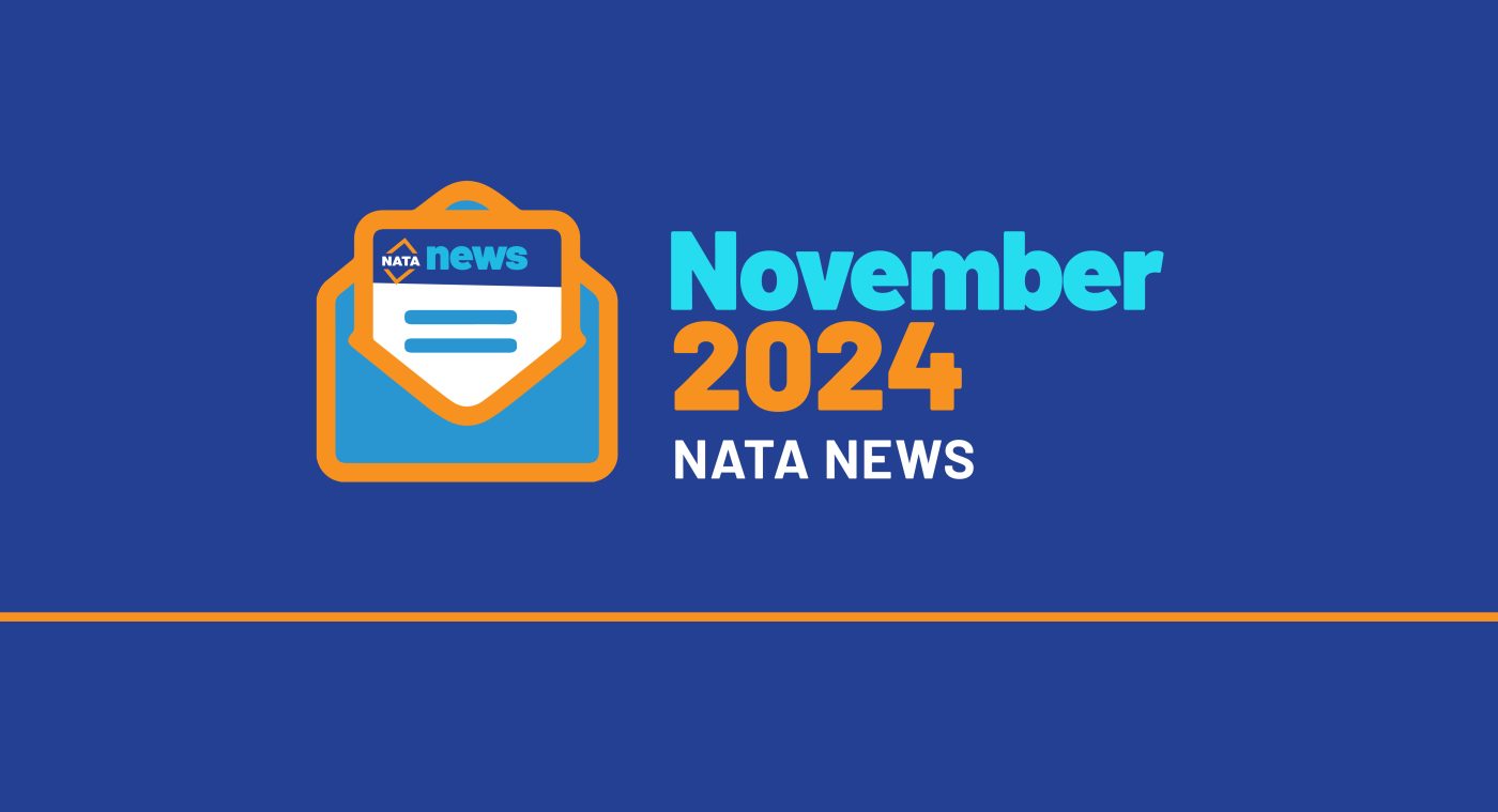 NATA News November Edition slider image