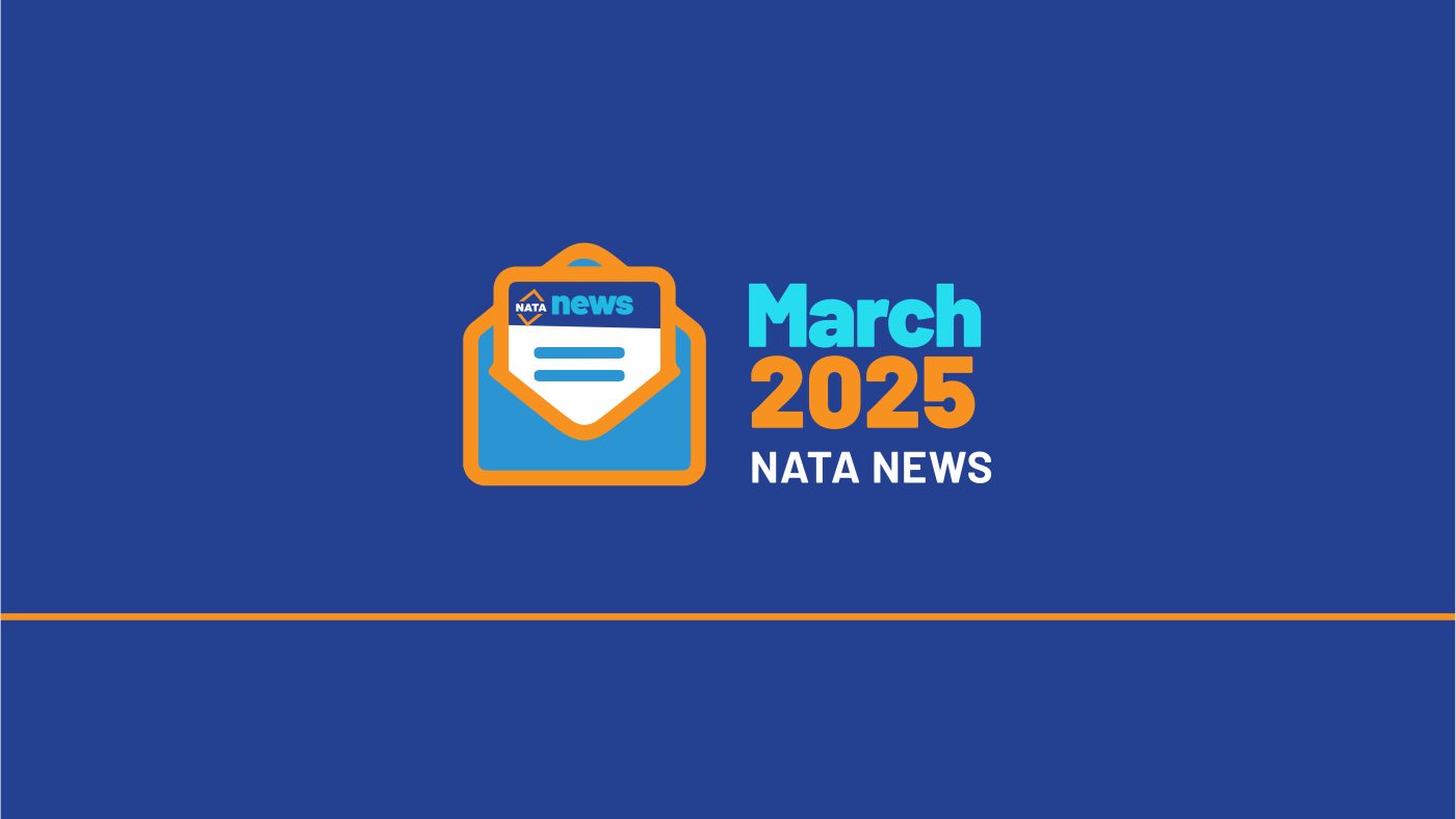 NATA News March Edition slider image