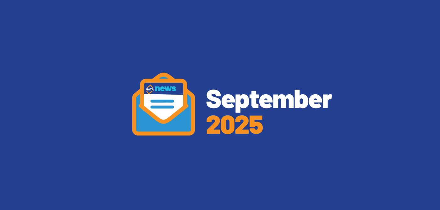 NATA News September Edition slider image