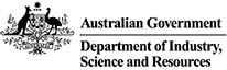 Dept Industry Science Energy and Resources logo